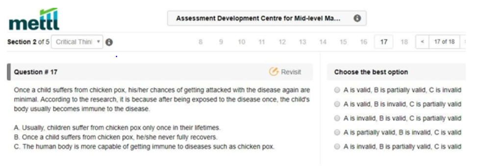cognitive ability test