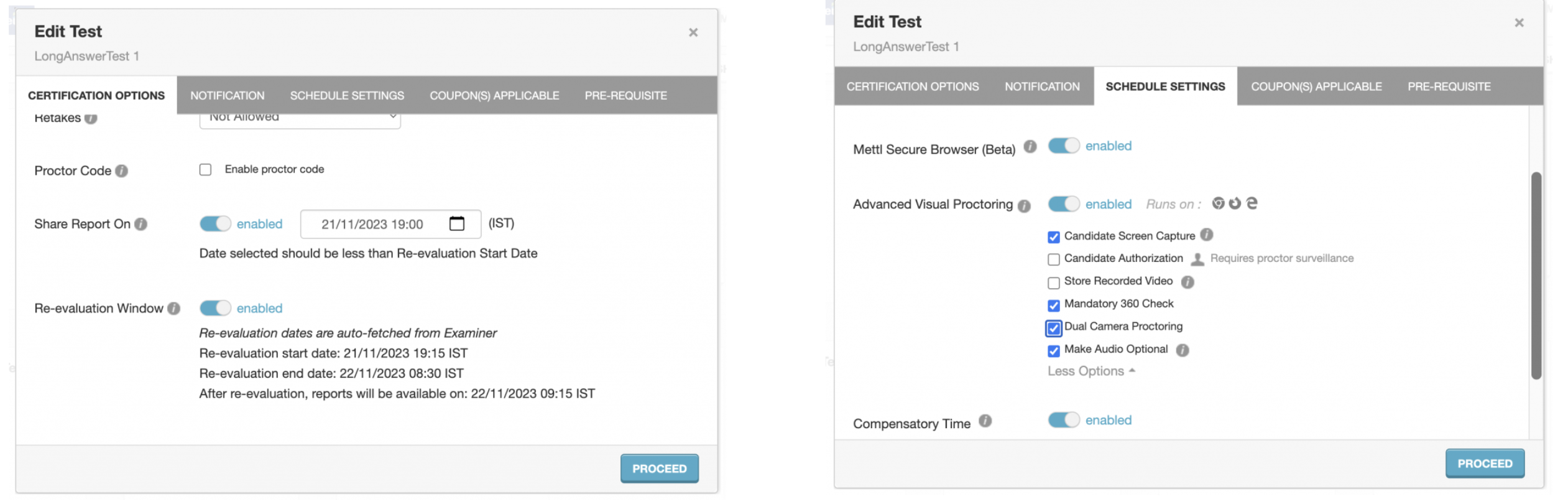 Certification Options3