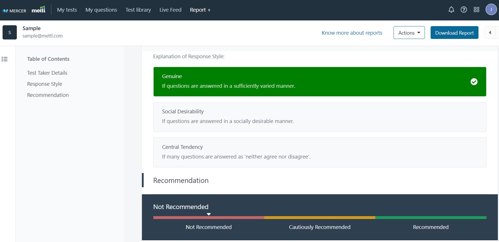 Mercer | Mettl Product Updates